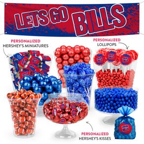 Lets Go Bills Deluxe Candy Buffet