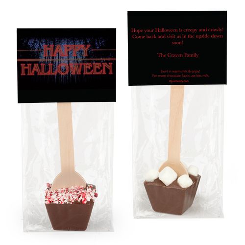 Personalized Halloween Stranger Things Hot Chocolate Spoon