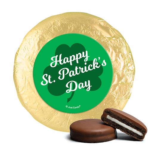 St. Patrick's Day Clover Milk Chocolate Covered Oreos