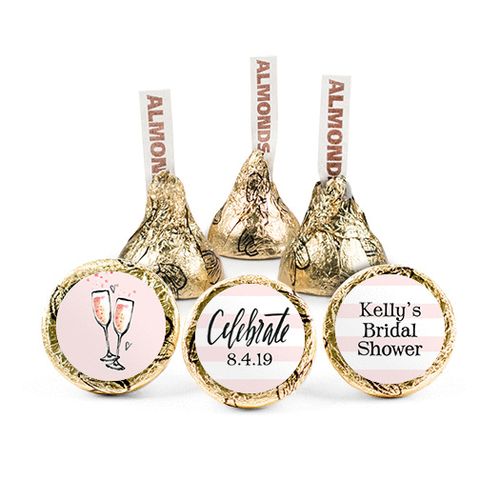 Custom Hershey's Kiss Bridal Shower Favors