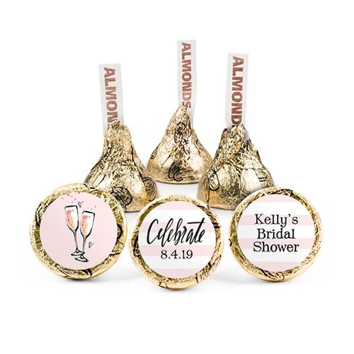 Personalized Bridal Shower The Bubbly Hershey's Kisses