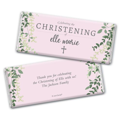 Personalized Celebrating Christening Chocolate Bar-Hersheys