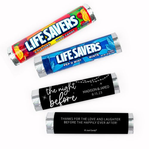 Personalized The Night Before Lifesavers Rolls