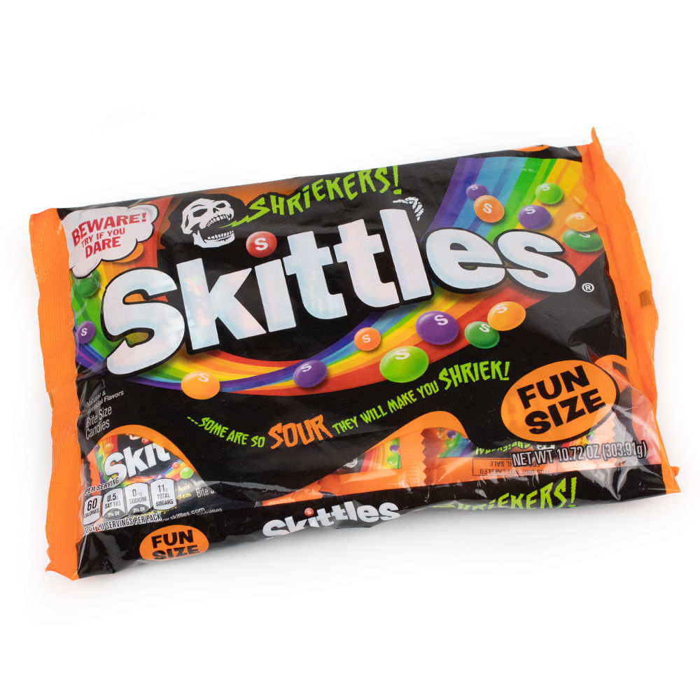 Halloween Skittles Shriekers Fun Size