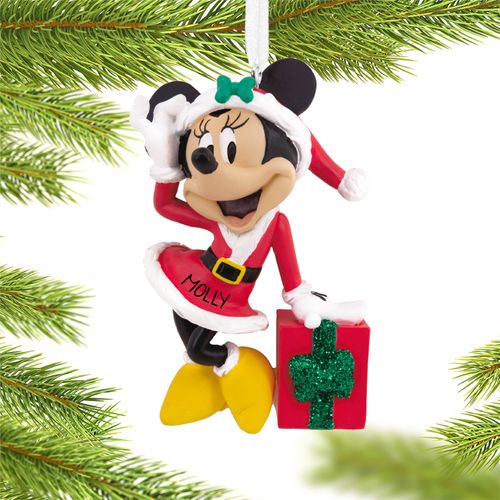 Hallmark Minnie Mouse By Present Holiday Ornament
