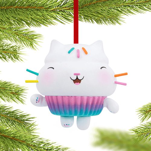 Hallmark Gabbys Dollhouse Cakey Cat Holiday Ornament