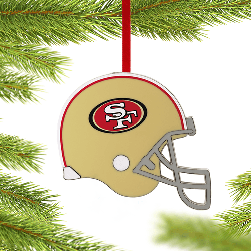 Hallmark NFL San Francisco 49Ers Holiday Ornament