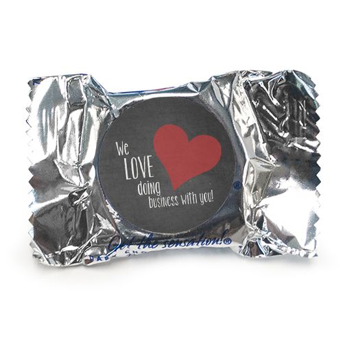 Personalized Valentine's Day Business Love York Peppermint Patties
