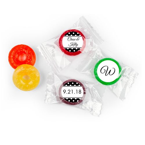 Classic Personalized Wedding LIFE SAVERS 5 Flavor Hard Candy Assembled