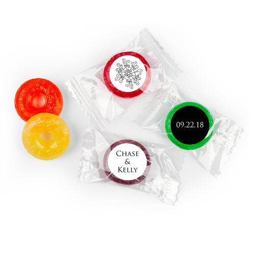 Sentimental Personalized Wedding LIFE SAVERS 5 Flavor Hard Candy Assembled