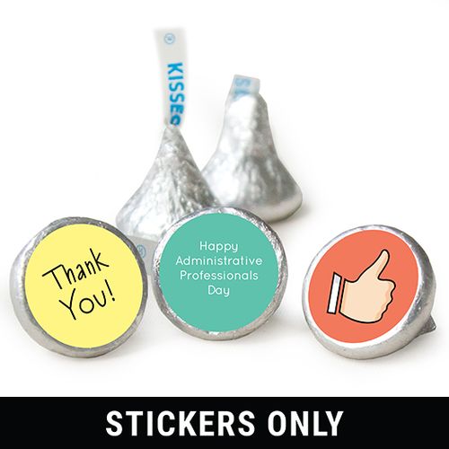 Quality Thank You Stickers 3/4" Sticker (108 Stickers)