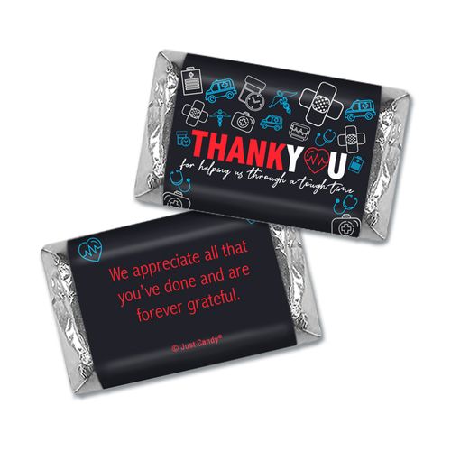 Personalized Medical Thank You Hershey's Miniatures Wrappers