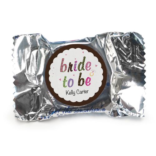 Bride to Be Personalized York Peppermint Patties Assembled