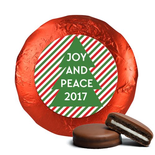 Personalized Chocolate Covered Oreos - Christmas Ho Ho Ho's