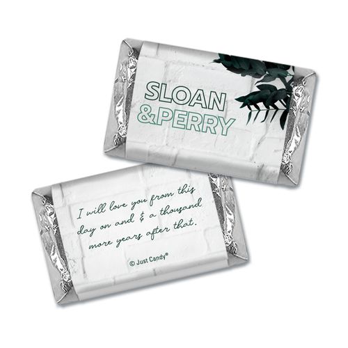 Personalized Contemporary Foliage Mini Wrappers Only