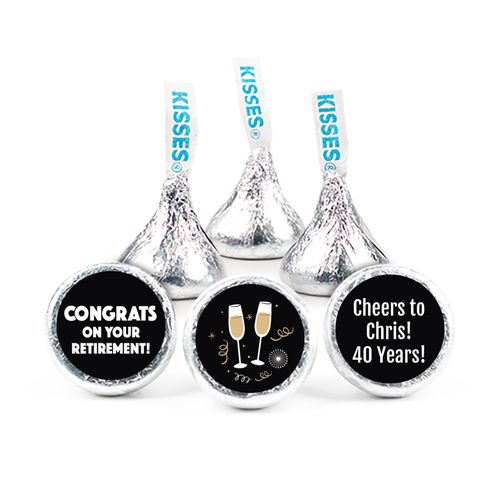 Personalized Collection Retirement Cheers Assembled Hershey's Kisses