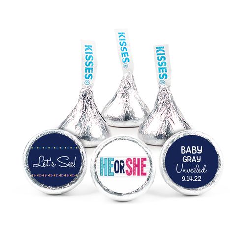 Baby Bows Baby Shower HERSHEY'S KISSES Candy Assembled