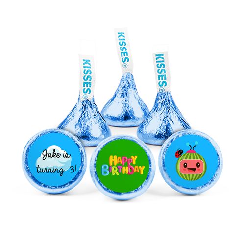 Personalized Birthday Party Melon Hershey's Kisses
