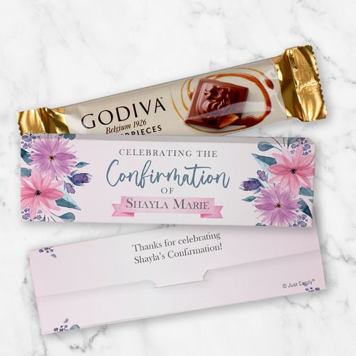 Personalized Godiva Chocolate Box Celebrating Confirmation