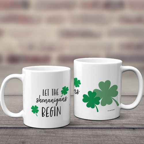 St. Patrick's Day Shenanigans 11oz Mug Empty