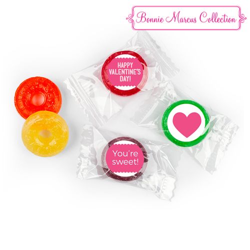 Personalized Valentine's Day Sweet Treat LifeSavers 5 Flavor Hard Candy (300 Pack)