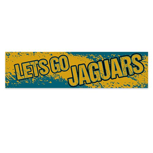 Let's Go Jaguars Football Party 5 Ft. Banner