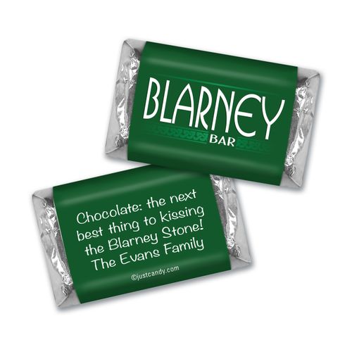 Personalized St. Patrick's Day Blarney Hershey's Miniatures