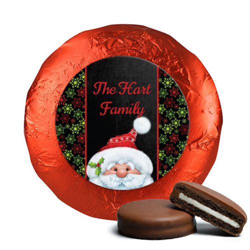 Personalized Chocolate Covered Oreos - Christmas Santa