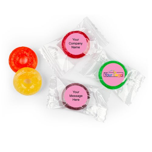 Peerless Personalized Business LIFE SAVERS 5 Flavor Hard Candy Assembled