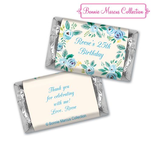 Here's Something Blue Birthday MINIATURES Candy Personalized Assembled