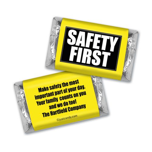 Personalized Hershey's Miniatures - Business Promotional Safety First