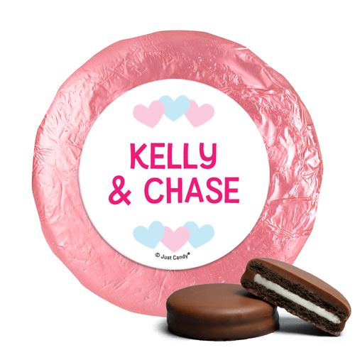 Personalized Bonnie Marcus Onesies Gender Reveal Chocolate Covered Oreos