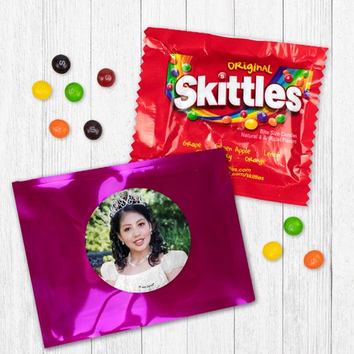 Personalized Quinceanera Photo - Skittles
