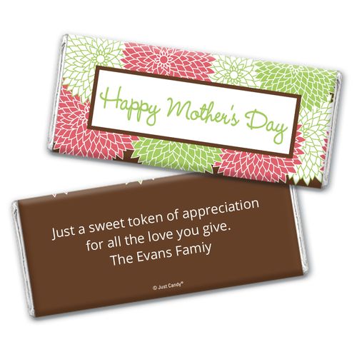 Mums for Mom Personalized Candy Bar - Wrapper Only