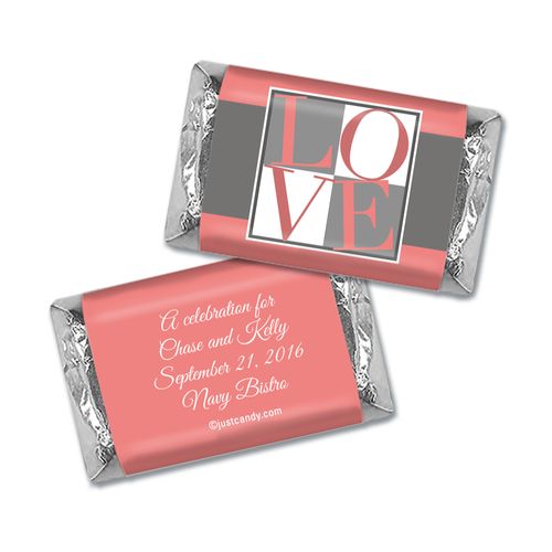 Rehearsal Dinner Love Personalized Miniature Wrappers