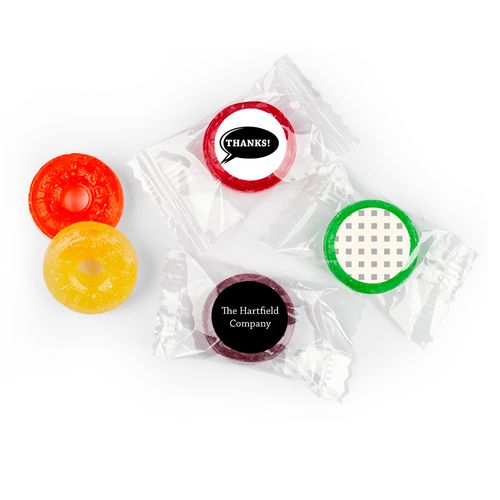 Acknowledge Personalized Thank You LIFE SAVERS 5 Flavor Hard Candy Assembled