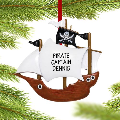 Personalized Pirate Ship