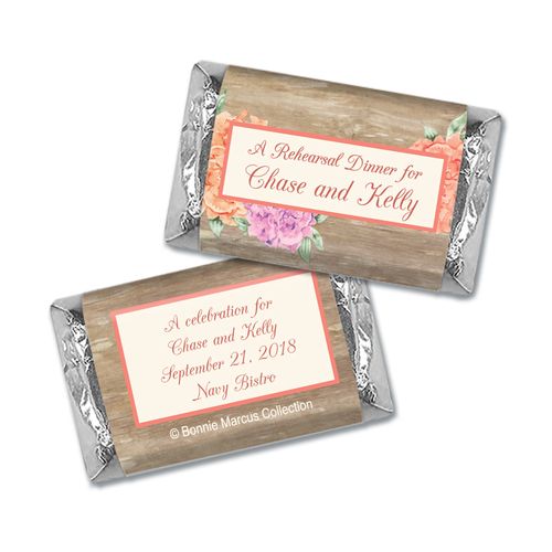 Beautiful Love Rehearsal Dinner Personalized Miniature Wrappers