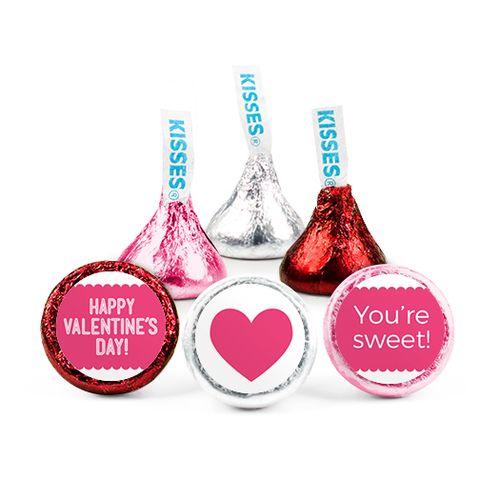 Personalized Bonnie Marcus Valentine's Day Sweet Treat Hershey's Kisses