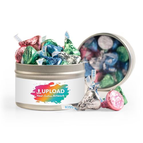Add Your Logo Easter 8oz Tin with Label