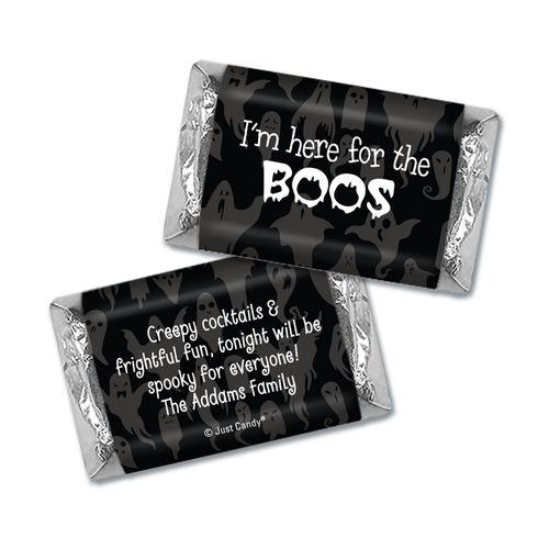 Personalized Here for the BOOs Halloween Hershey's Miniatures