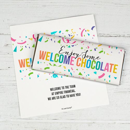 Personalized Chocolate Bar Wrappers Only