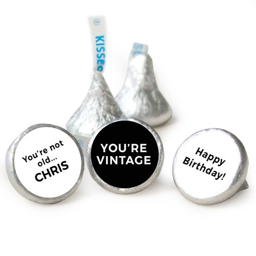 You're Vintage Birthday HERSHEY'S KISSES Candy Assembled