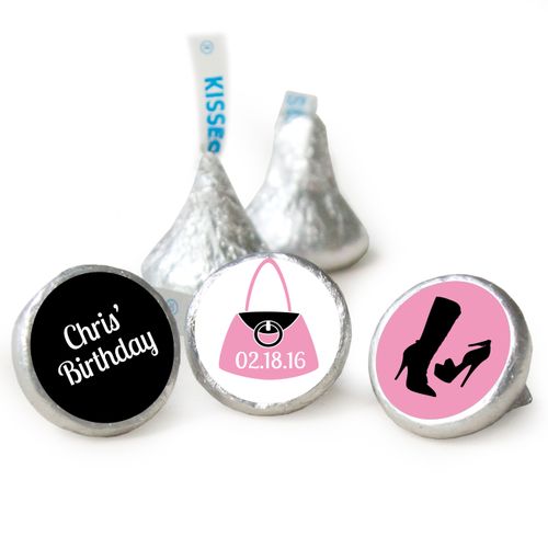 Fashionista Birthday HERSHEY'S KISSES Candy Assembled