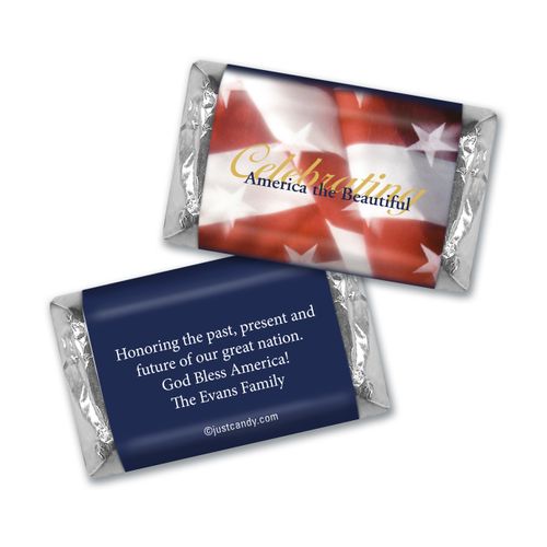 America the Beautiful MINIATURES Candy Personalized Assembled