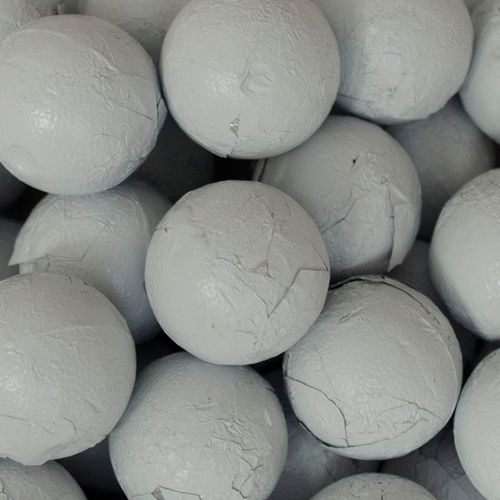 White Caramel Filled Foil Balls
