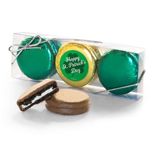 St. Patricks Day Clovers 3PK Chocolate Covered Oreo Cookies