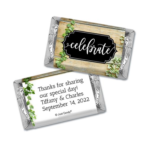 Personalized Vines of Love Mini Wrappers Only