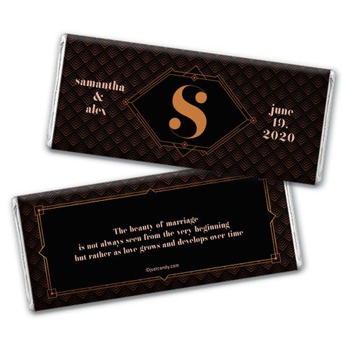 Personalized Loving Lace Wedding Chocolate Bar Wrappers Only