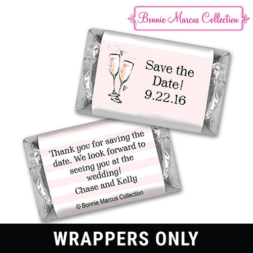 Bonnie Marcus Collection Wrapper The Bubbly Custom Save the Date